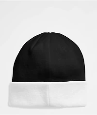 Champion Cuff Black & White Beanie