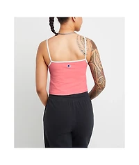 Champion Everyday Pink Crop Cami Tank Top