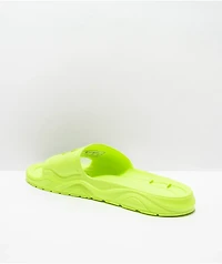 Champion Hydro-C Neon Green Slide Sandals