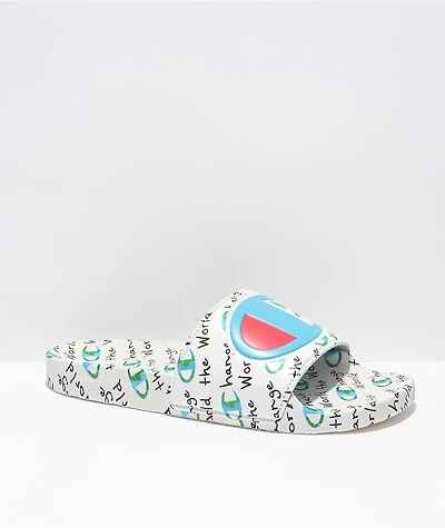 Champion IPO Hero Silverstone Slide Sandals