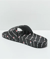 Champion IPO Repeat Black Slide Sandals