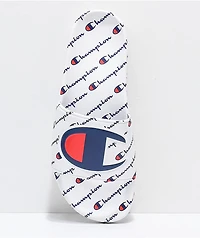 Champion IPO Repeat White Slide Sandals