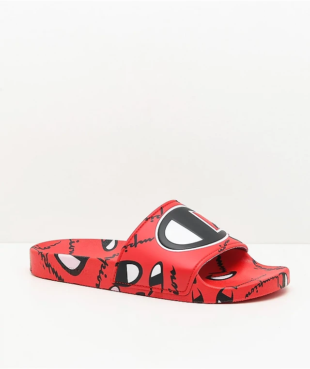 Champion Ipo Repeat Champion Sandals Red Champion IPO Warped Red