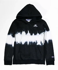 Champion Kids' Black Tie Dye Hoodie