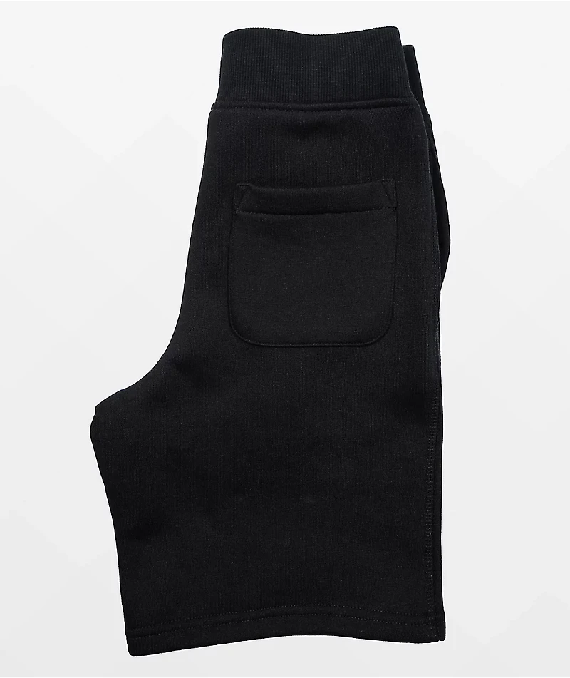 Champion Kids' Logo Black Sweat Shorts