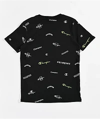 Champion Kids' Logo Black T-Shirt