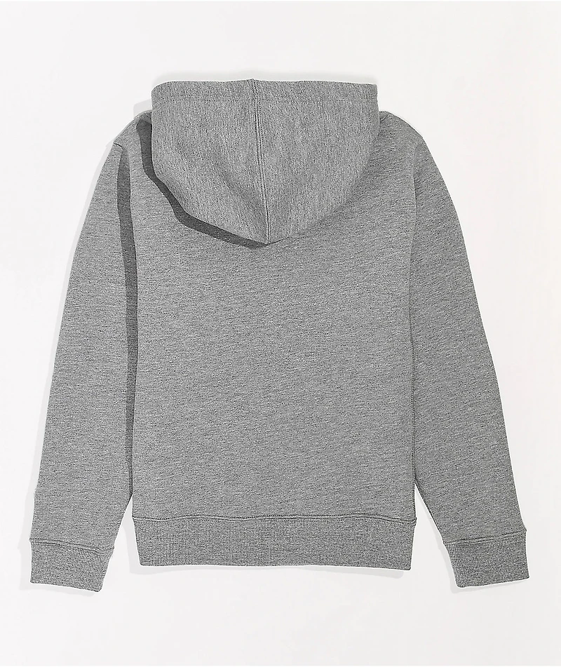 Champion Kids Felt Grey Hoodie