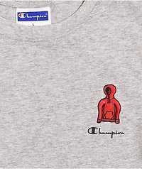 Champion Kids Fleece Grey T-Shirt