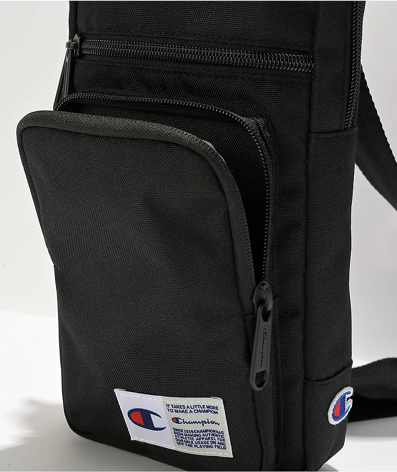 Champion Lifeline Black Crossbody Bag