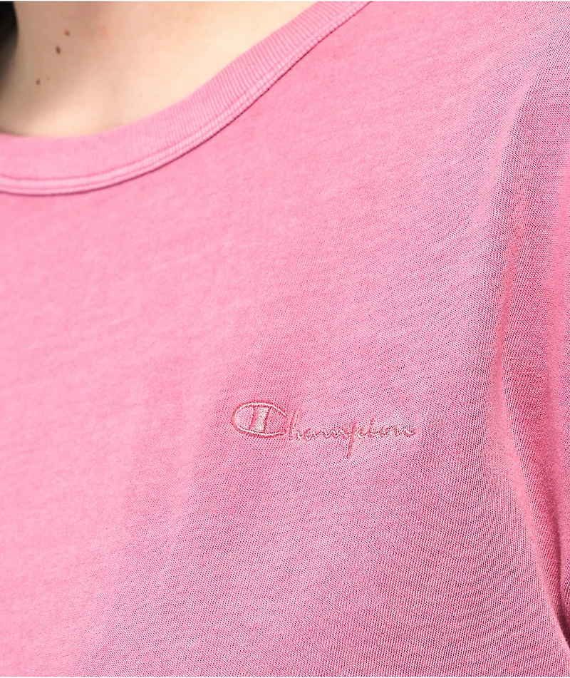 Champion Lightweight Terracot Crop T-Shirt