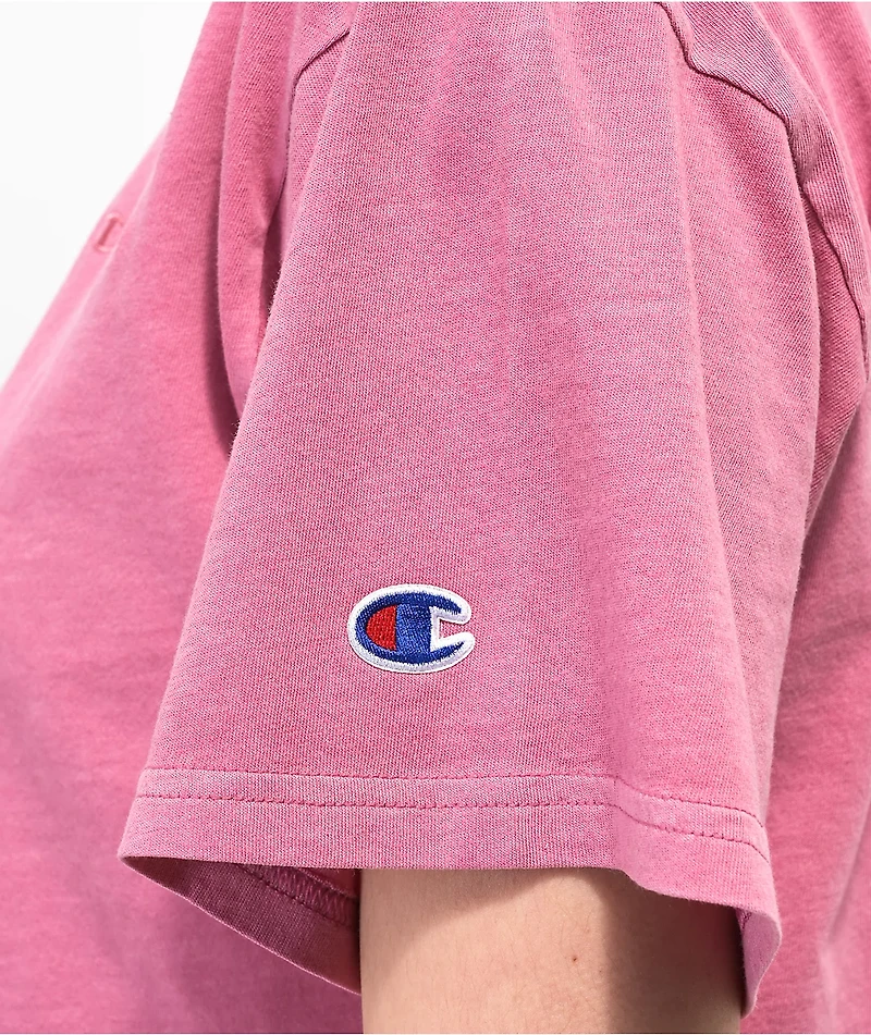 Champion Lightweight Terracot Crop T-Shirt