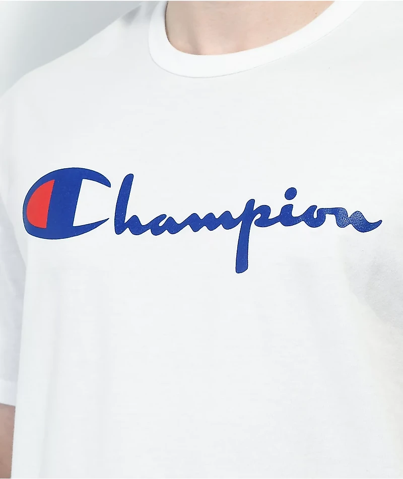 Champion Lightweight White T-Shirt