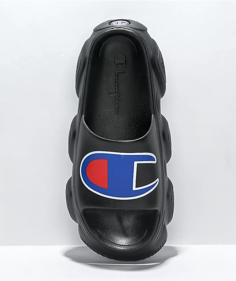 Champion Mellow Squish Black Slide Sandals
