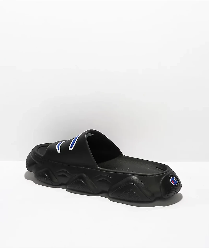 Champion Mellow Squish Black Slide Sandals