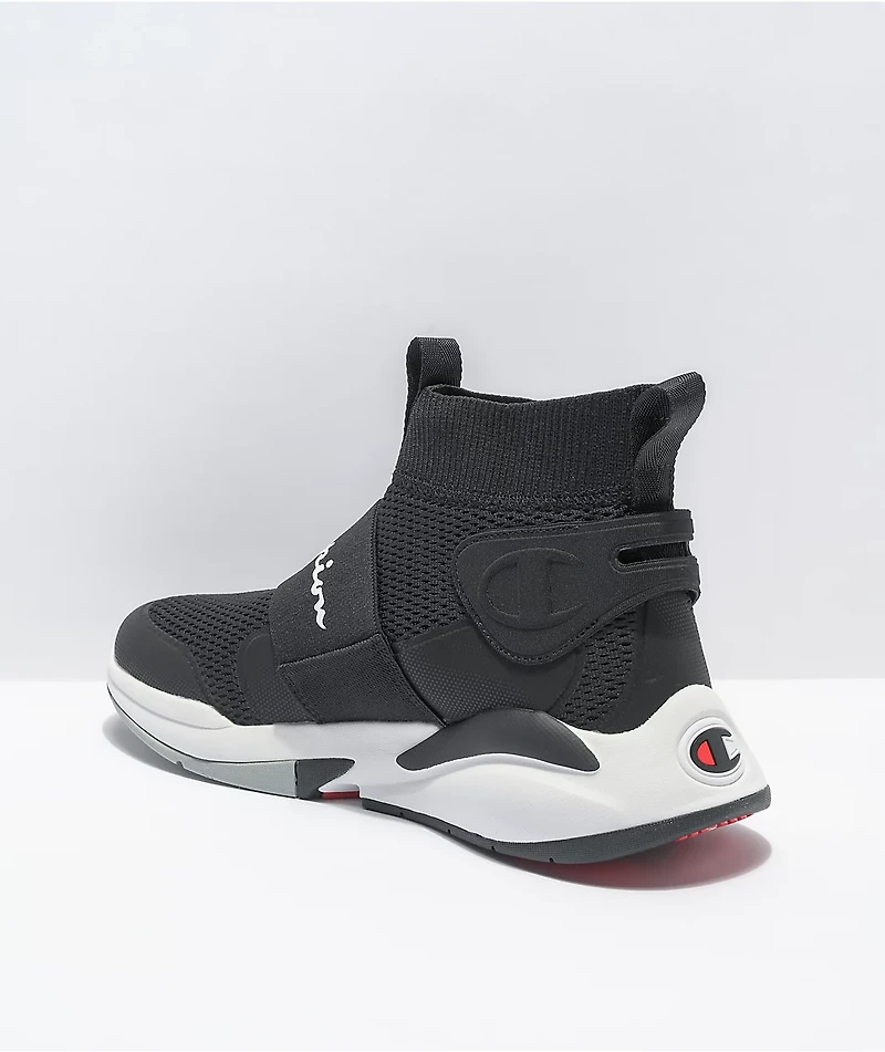 Champion Men's Rally Pro XG Black & White Shoes