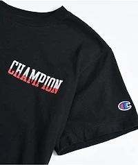 Champion Original Left Logo Black T-Shirt