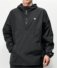 Champion Packable Black & White Anorak Jacket