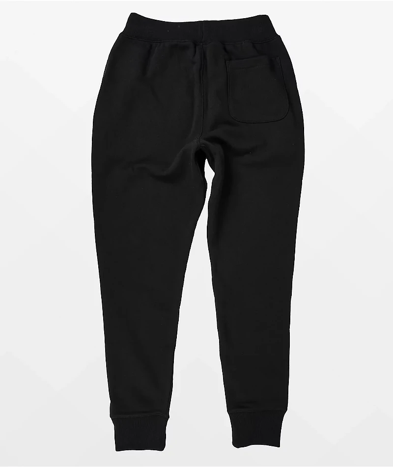 Champion Reverse Weave Black Jogger Sweatpants
