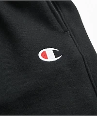 Champion Reverse Weave Black Jogger Sweatpants