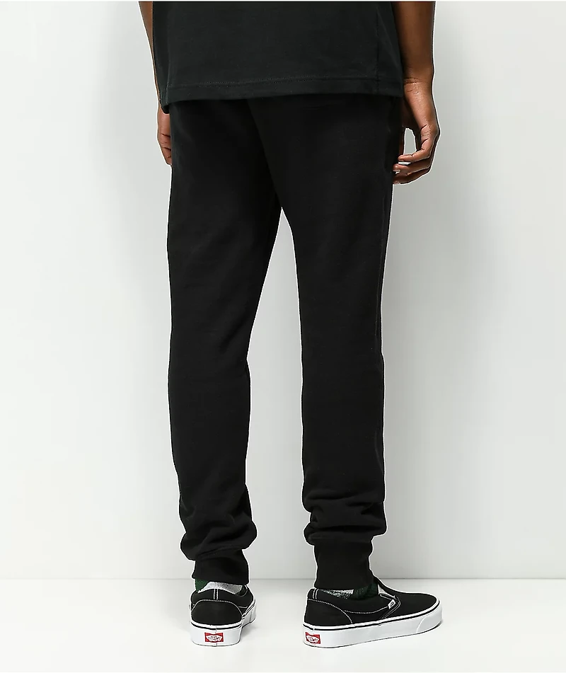 Champion Reverse Weave Black Joggers Sweatpants