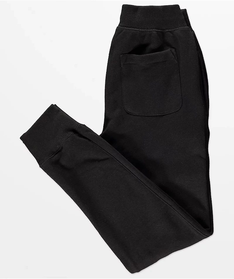 Champion Reverse Weave Black Joggers Sweatpants