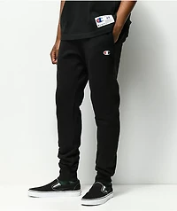 Champion Reverse Weave Black Joggers Sweatpants
