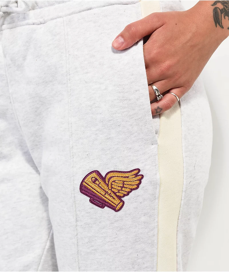 Champion Reverse Weave Light Grey Jogger Sweatpants