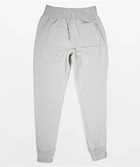 Champion Reverse Weave Small C Grey Sweatpants