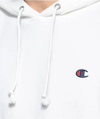 Champion Reverse Weave White Pullover Hoodie