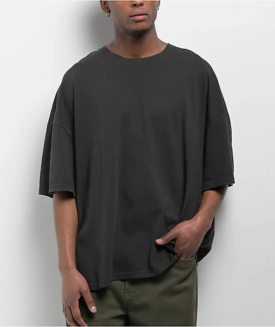 Champion Riggins Drop Shoulder Black Wash T-Shirt
