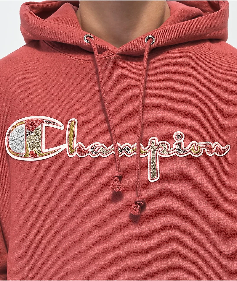 Champion Sandalwood Red Hoodie