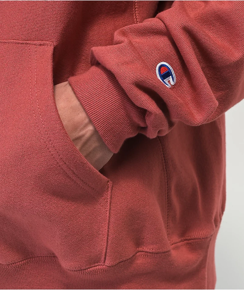 Champion Sandalwood Red Hoodie