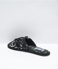 Champion Sleepover Doodle Hoodie Black Slippers