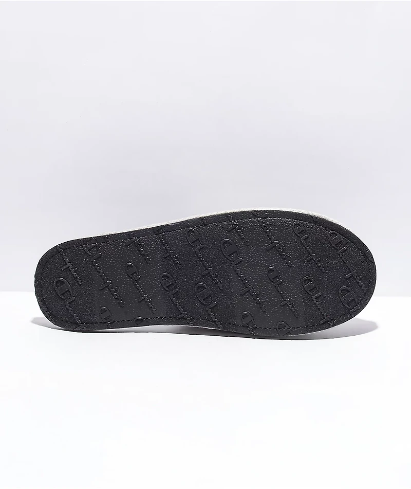 Champion Sleepover Doodle Hoodie Grey Slippers