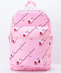 Champion Supercize Allover Repeat Pink Backpack