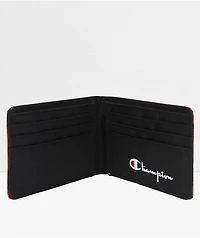 Champion Supercize Orange & Black Tie Dye Bifold Wallet