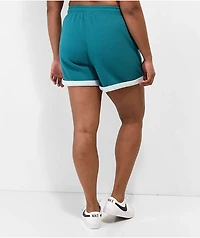 Champion Two Tone Green Sweat Shorts