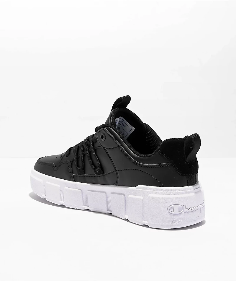 Champion Ventor Chic Black & White Shoes