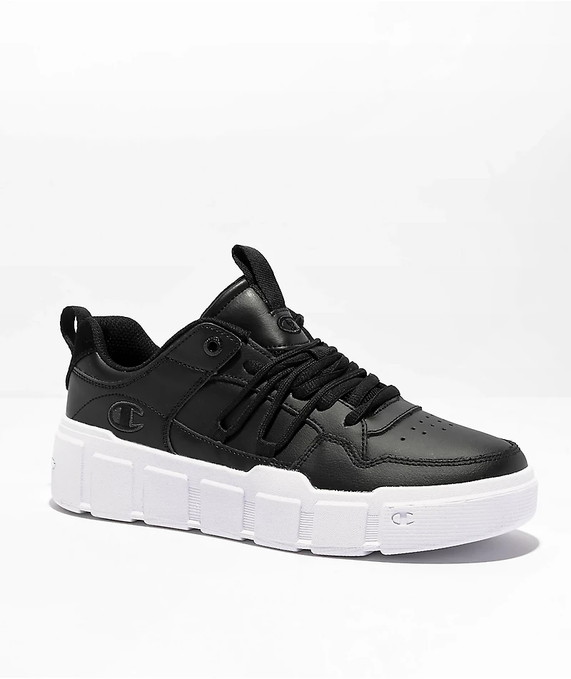 Champion Ventor Chic Black & White Shoes