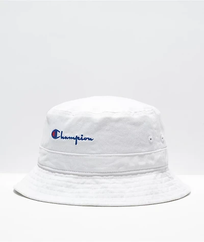 Champion Washed White Bucket Hat