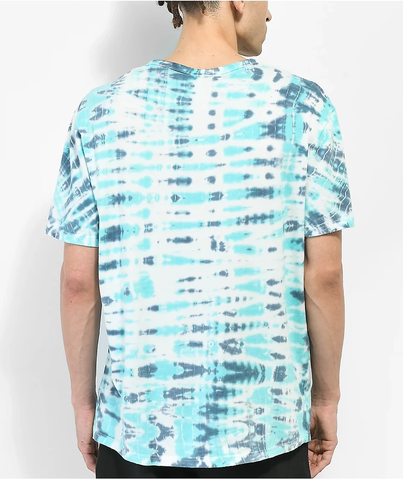 Champion Wave Blue & Grey Tie Dye T-Shirt