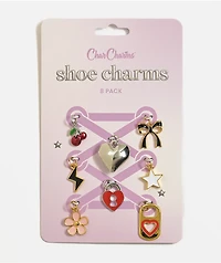CharCharms Heart Core 8 Pack Shoe Charms