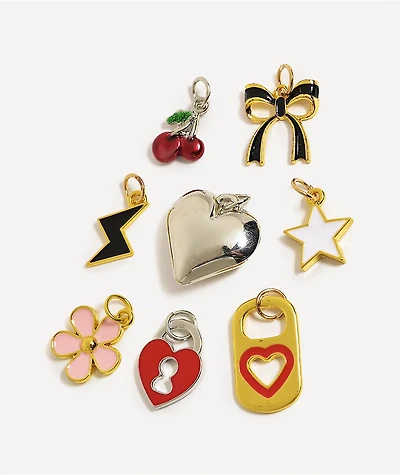 CharCharms Heart Core 8 Pack Shoe Charms