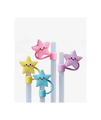CharCharms Star 4-Pack Straw Toppers