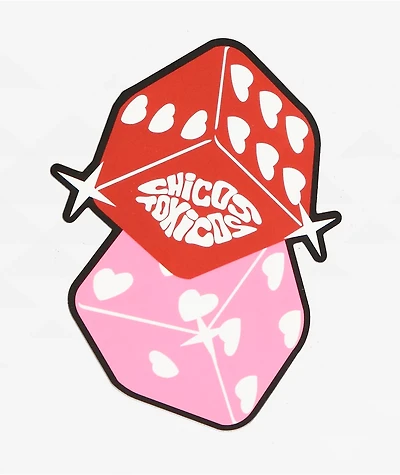 Chicos Toxicos Dice Sticker