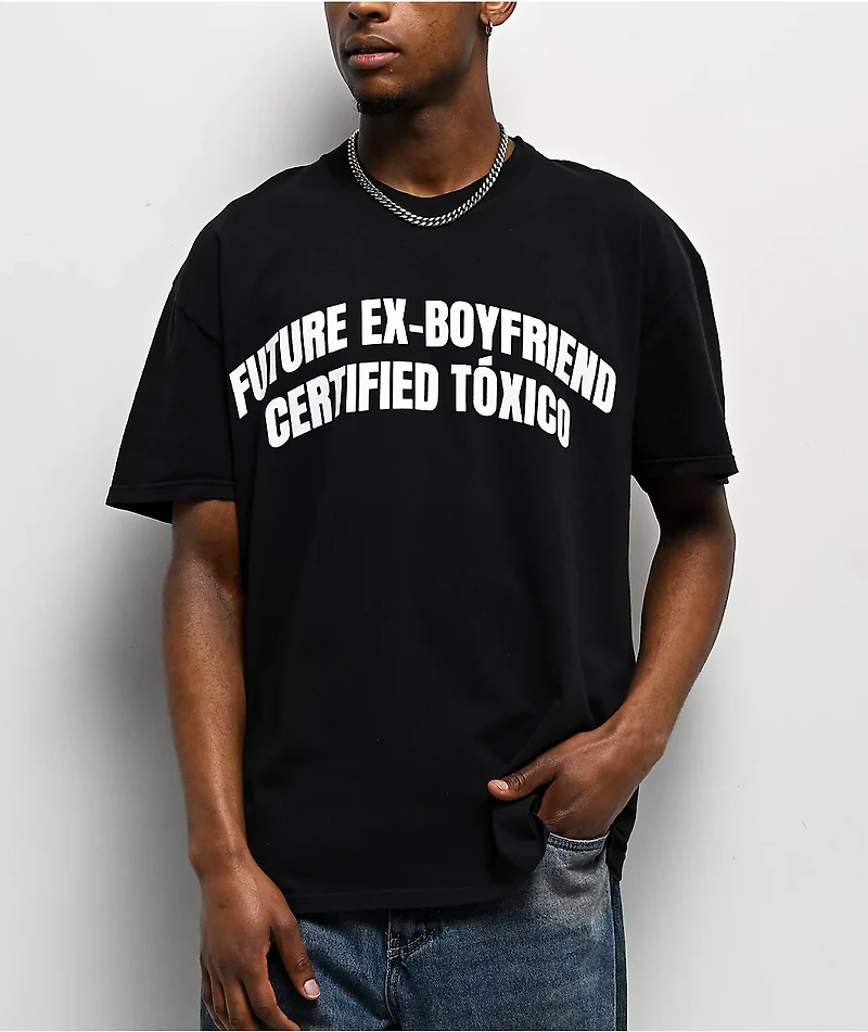 Chicos Toxicos Future Ex Boyfriend Black T-Shirt