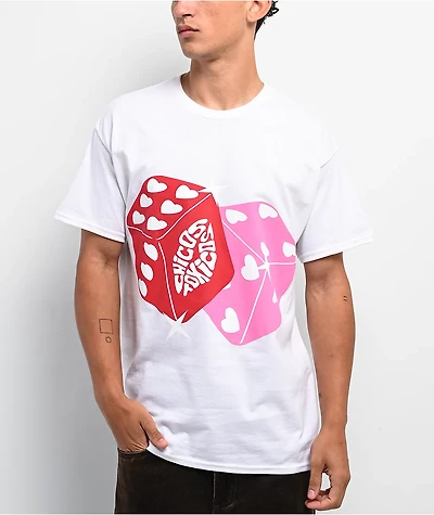 Chicos Toxicos Lucky White T-Shirt