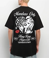 Chicos Toxicos Members Only Black T-Shirt