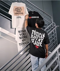 Chicos Toxicos Need Money For Toxicas White T-Shirt