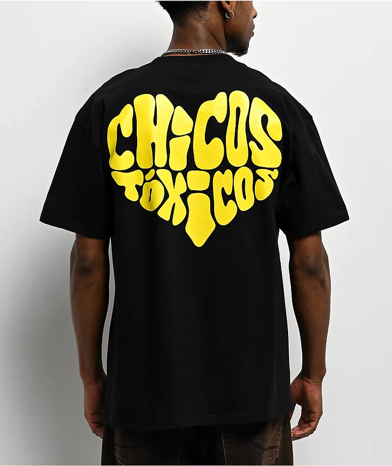 Chicos Toxicos Never Cheat Black T-Shirt